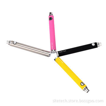 New EVOD Twist Battery with Adjustable Voltage, 1,100mAh Battery Capacity